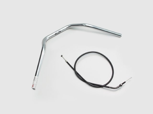 要納期確認 HARRICANE ハリケーン ナロー3型 ハンドルSET CL250 クロームメッキ H042-047C