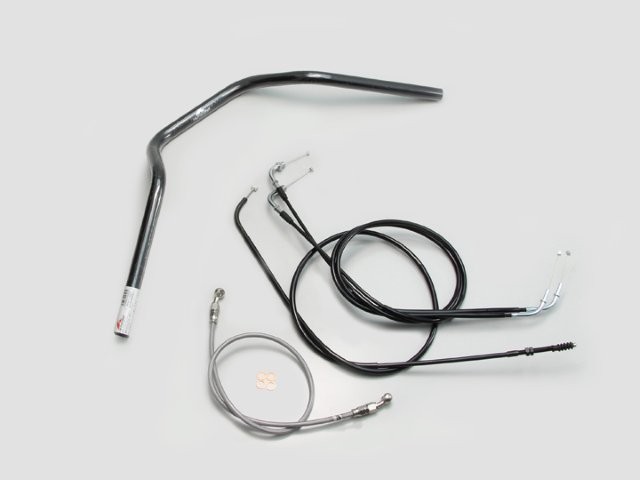 要納期確認 HURRICANE ハリケーン POLICE 3型 ハンドルSET W800 ブラック H705-067B