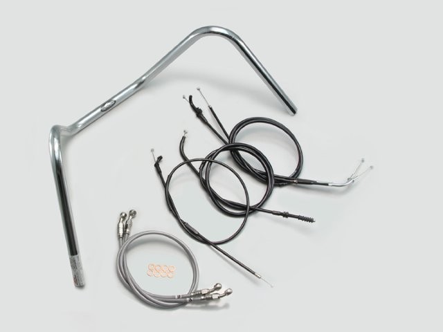 要納期確認 HURRICANE ハリケーン 300ドロップエンド ハンドルSET ZRX400/II クロームメッキ H708-014C 23,852円