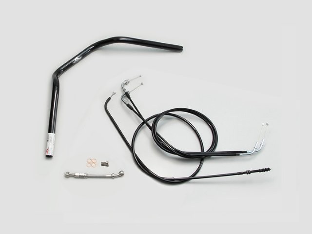 要納期確認 HURRICANE ハリケーン ナロー2型 ハンドルSET W800 20 ブラック H717-046B