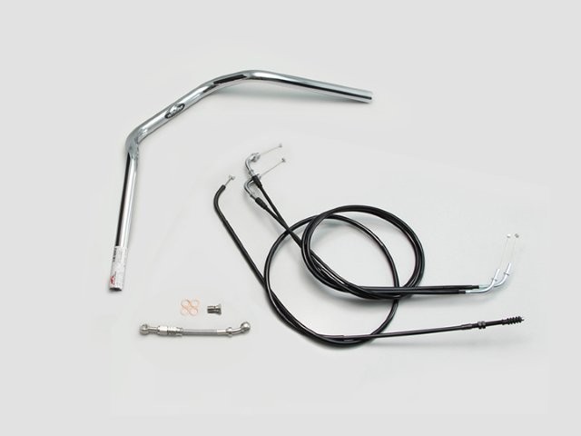 要納期確認 HURRICANE ハリケーン ナロー2型 ハンドルSET W800 20 クロームメッキ H717-046C