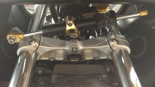 HYPERPRO ハイパープロ F750GS 18-22 ステアリングダンパーステー ゴールド