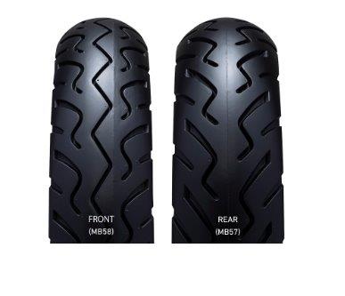 IRC アイアールシー IRC MB 58 44J F 90/90-12 TL スクーター バイク用 フロント タイヤ 121132