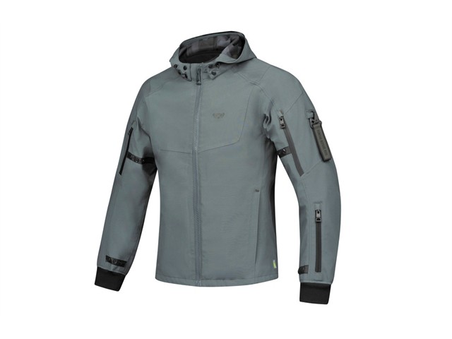 IXON（イクソン）M-BURNING WP A 秋冬オールシーズンジャケット(TACTIC GREEN) サイズ:2XL 100101170-8017-2XL