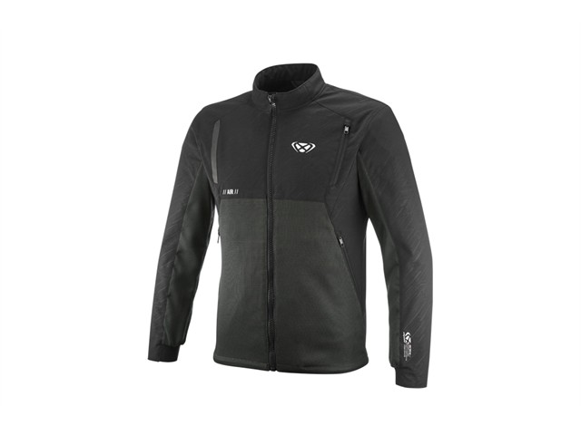 IXON（イクソン）M-NEFTA AIR A 春夏エアスルージャケット(BLACK/DARK KAKI) サイズ:2XL 100101190-1149-2XL｜MOTO-OCC 店