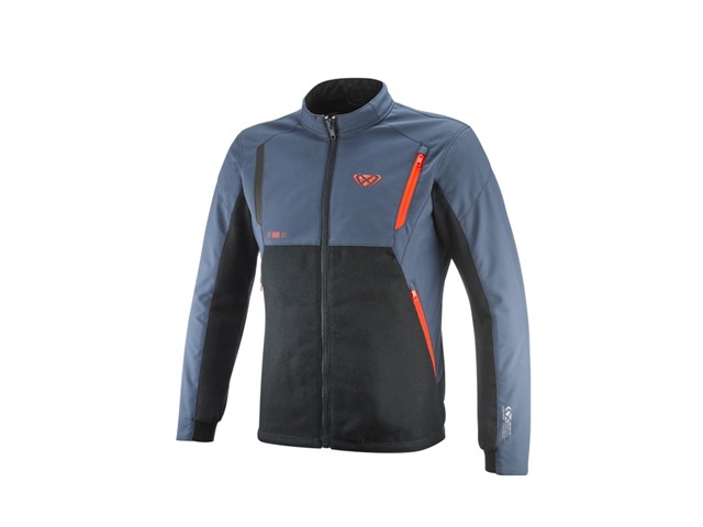 IXON（イクソン）M-NEFTA AIR A 春夏エアスルージャケット(NAVY/BRIGHT RED) サイズ:L 100101190-3045-L