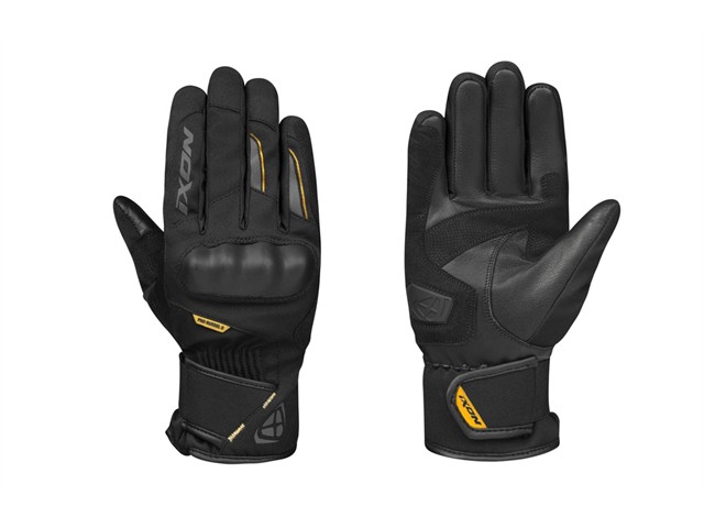 IXON（イクソン）PRO RUSSEL 2 レディースウインターグローブ(BLACK/GOLD) サイズ:XS 300112031-1067-XS
