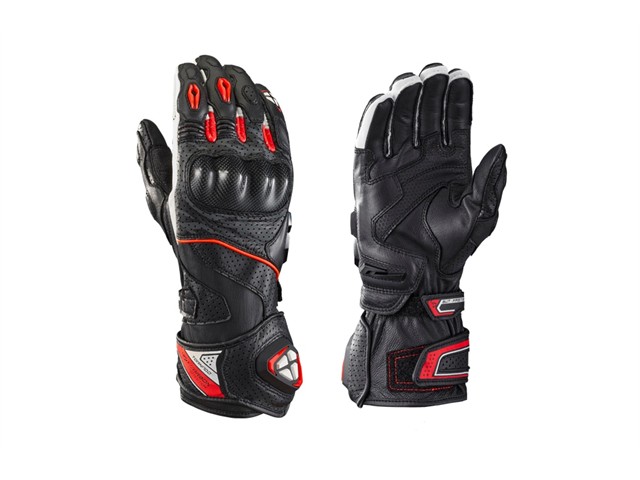 IXON（イクソン）TORNADO AIR（トルネードエアー） グローブ (BLACK/WHITE/RED) サイズ:L 300211081-1027-L