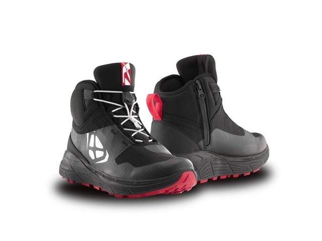 IXON（イクソン）SNAKE WP シューズ (BLACK/WHITE/RED) サイズ:40 508101008-1027-40