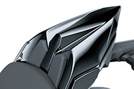 Kawasaki カワサキ 純正オプション シングルシートカバー Z650(21) 99994-0796-660(メタリックスパークブラック)