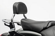 Kawasaki カワサキ 純正オプション バックレスト(KQRシステム対応)メッキ Kawasaki VULCAN S J99994-0518｜MOTO-OCC 店