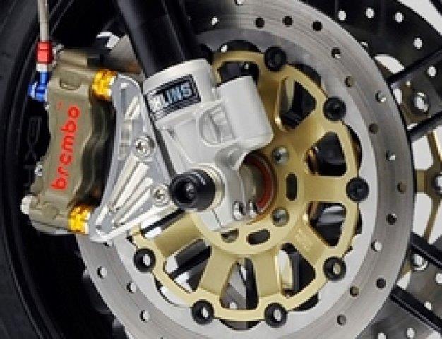 K-FACTORY ケイファクトリー ZRX1100 ※オーリンズ正立用/ZRX1200 -09 ※オーリンズ正立用/ZRX1200S フロントアクスルスライダー 103LZBI017B