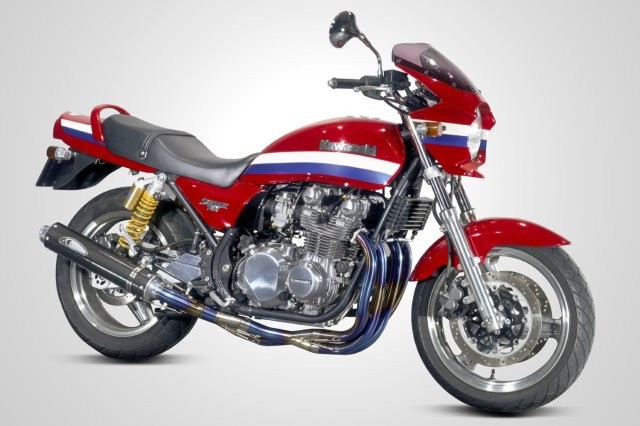 K-FACTORY ケーファクトリー (セミオーダー) チタン フルエキゾースト 1本出し (ZEPHYR750) 114KABAAAB1111|MOTO-OCC 店