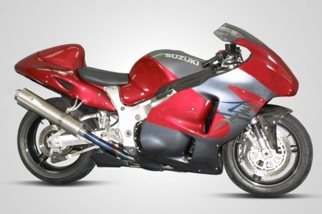 K-FACTORY ケーファクトリー (ｾﾐｵｰﾀﾞｰ)フルエキゾーストマフラー　１本出しUP (GSX1300R 隼 -'07) 202KJBABAK2121