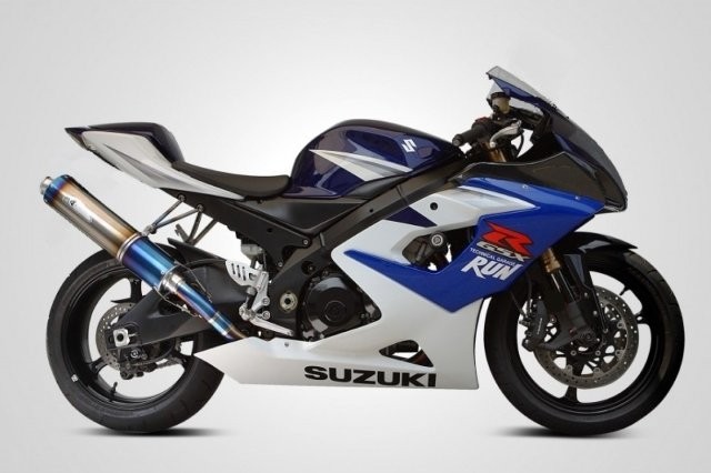 K-FACTORY ケーファクトリー (ｾﾐｵｰﾀﾞｰ) フルエキゾーストマフラー UPタイプ (GSX-R1000 '05-'06) 203KABABAG2121
