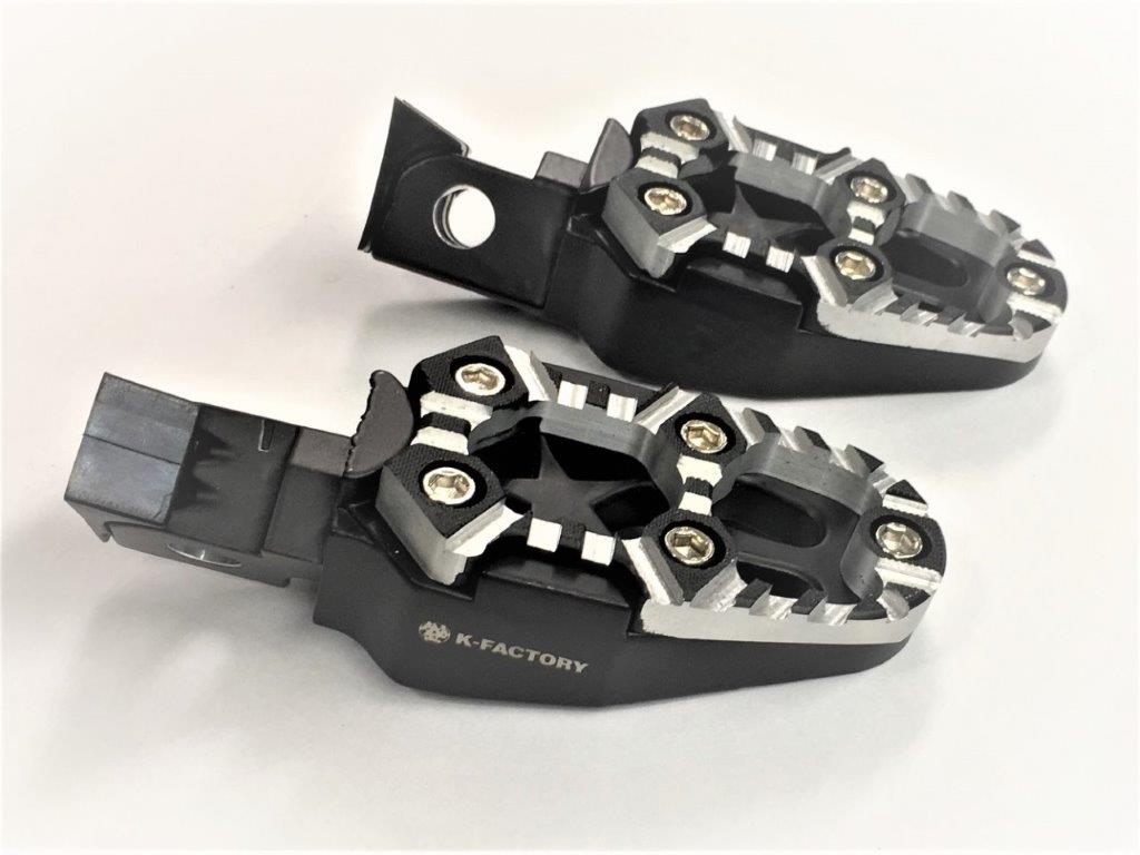 K-FACTORY ケイファクトリー YAMAHA ヤマハ セロー250('08-'20) フットペグ TYPE2 360MZHA007Z