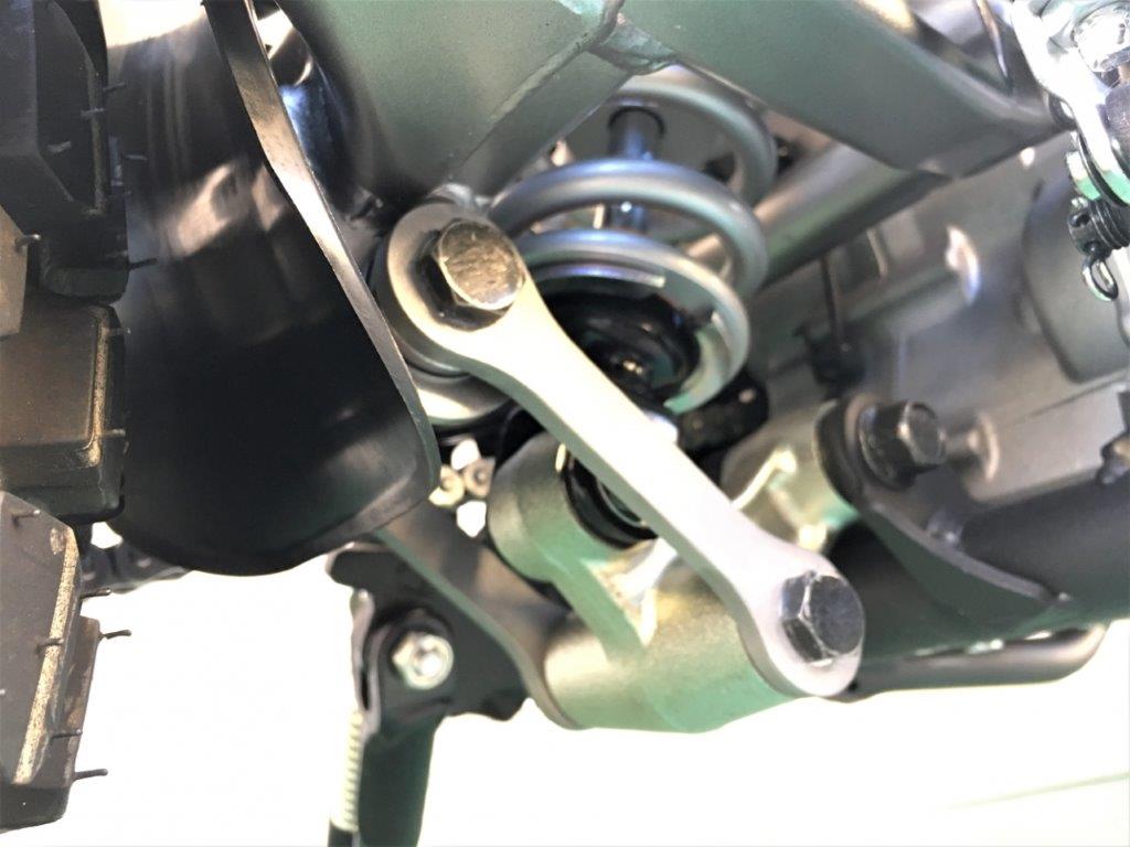 K-FACTORY ケイファクトリー YAMAHA ヤマハ セロー250('18-) ステンレス製リンクプレート(2枚1セット) +30mm 360VZBN011Z