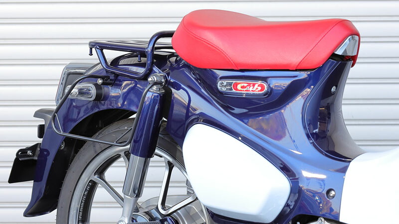 在庫有り バッグサポート ブラック スーパーカブC125 18y- 左右セット KIJIMA キジマ 210-4963|MOTO-OCC 店