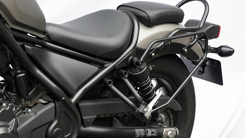 在庫有り バッグサポート オールインワンタイプ レブル250 左側ノミ マットブラック KIJIMA キジマ 210-48832