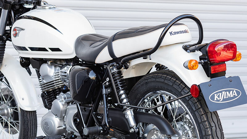 在庫有り タンデムグリップ メグロS1・W230 25y- ブラック KIJIMA キジマ 210-5571｜MOTO-OCC 店