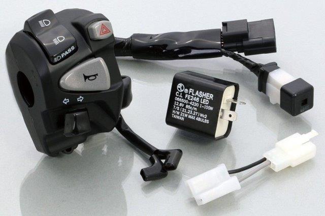 在庫有り KITACO キタコ ハンドルスイッチ ASSY 左側 HONDA モンキー125 756-1300110