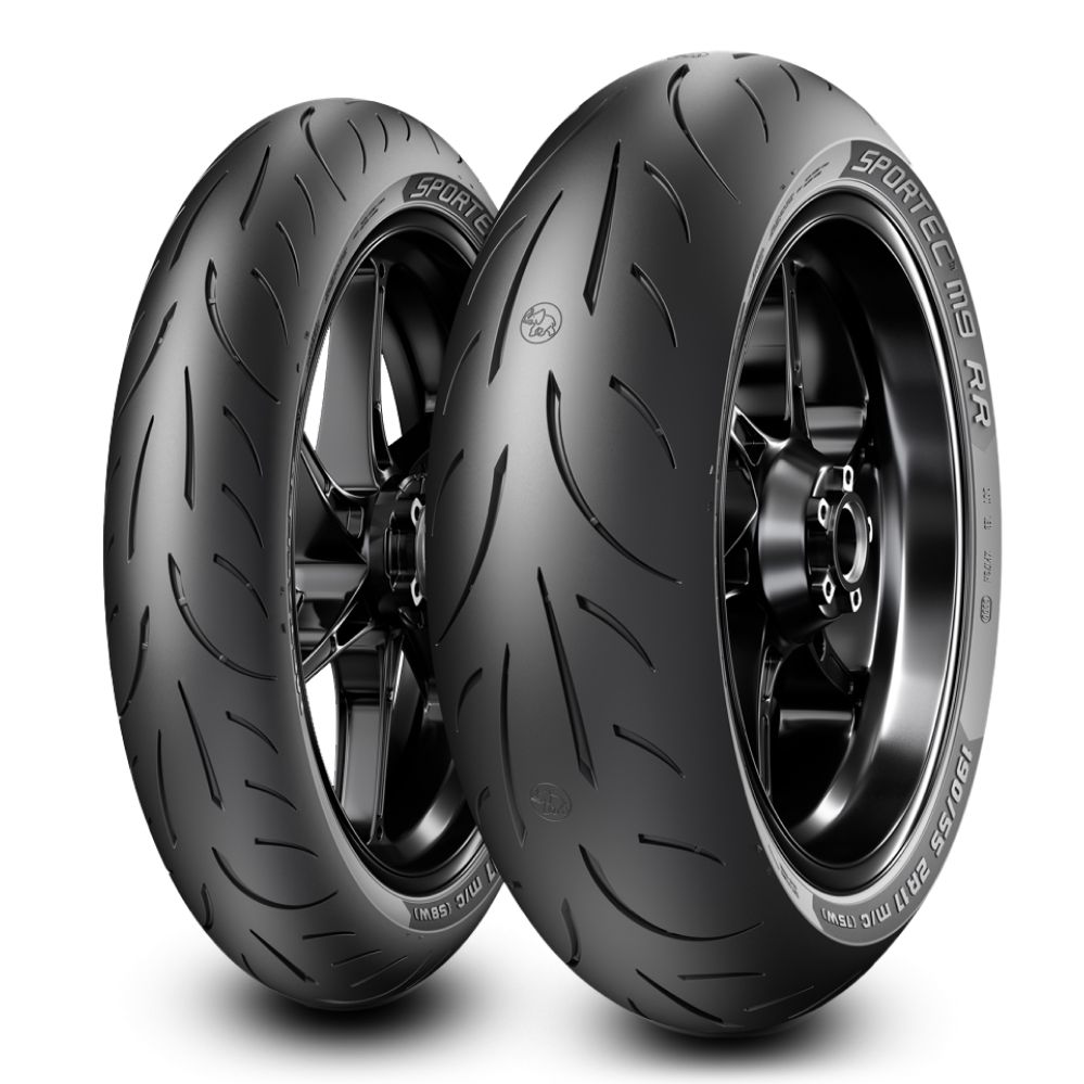 在庫有り メッツラー SPORTEC M9RR : F オンロード ラジアル タイヤ 120/70R19 TL 3617500｜MOTO-OCC 店