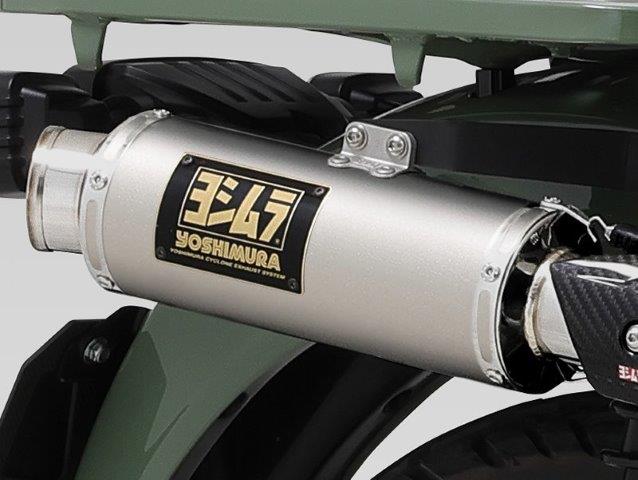 YOSHIMURA ヨシムラ マフラー CT125(20-22/23) 機械曲 GP-MAGNUMサイクロン TYPE-UP EXPORT SPEC 政府認証 SSF(サテンフィニッシュカバー) 110A-46G-5U30