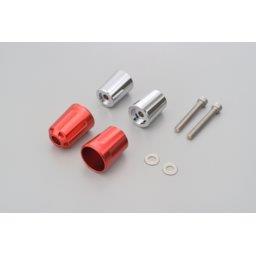 在庫有り DAYTONA デイトナ HWバーエンドリボルバー ウェイトハンドルバー (RED)M8 K 17265
