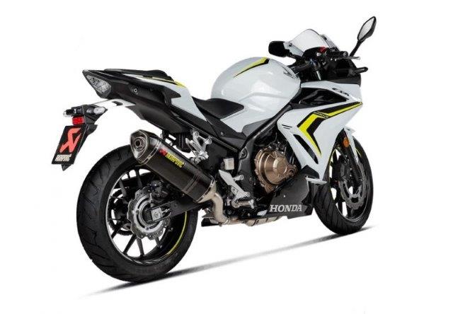 AKRAPOVIC アクラポビッチ 政府認証マフラー SLIP ON LINE カーボン HONDA CBR400R(ABS)(22-23) S-H5SO4-HRC-1JPA