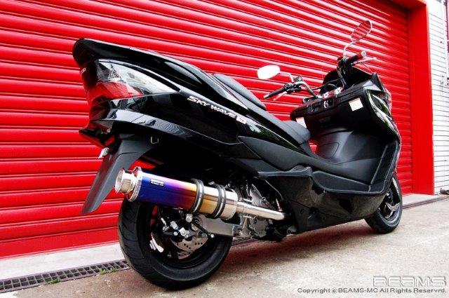 BEAMS ビームス マフラー フルエキゾースト SS400チタン SKYWAVE CJ44 B310-12-000