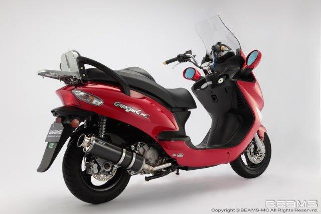 BEAMS ビームス マフラー フルエキゾースト SS400カーボン KYMCO GRAND DINK 150Z B505-11-000
