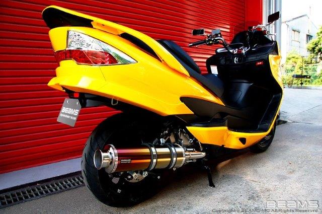 BEAMS ビームス SS400チタン 車種：SUZUKI SKYWAVE CJ46 G320-18-000