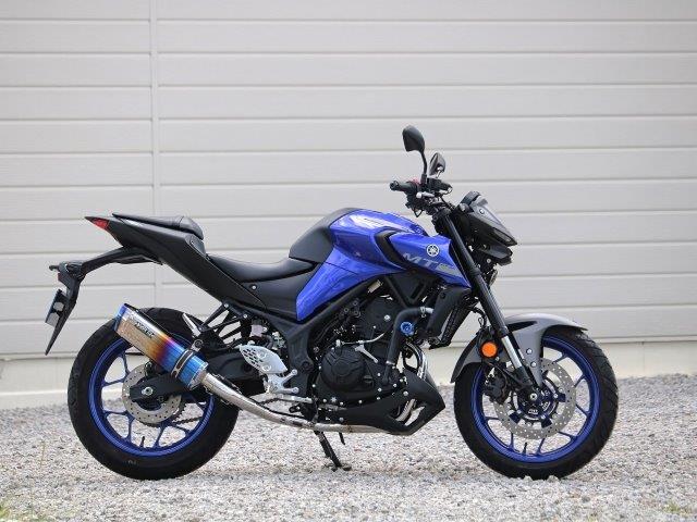 WR’S ダブルアールズ SS-OVAL 焼き色タイプ フルエキゾースト MT-25 LB2265JM