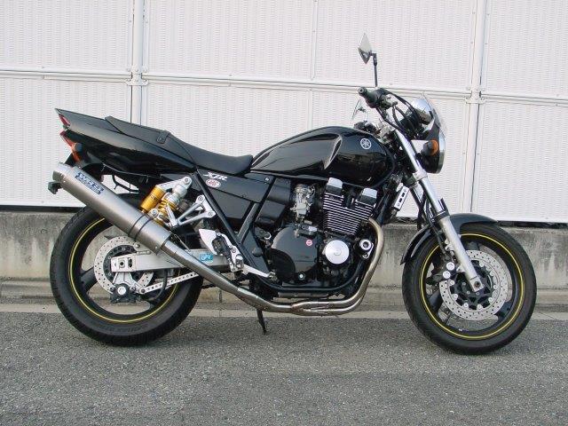 WR&rsquo;S ダブルアールズ ラウンド・ソリッドチタンサイレンサー フルエキゾースト XJR400R LT2403JM｜MOTO-OCC 店