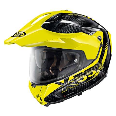在庫有り デイトナ ノーラン SG規格(MFJ公認)フルフェイスヘルメットLサイズ(59-60cm) オフロード X-lite X-552 ウルトラカーボン HILLSIDE イエロー/12 34006