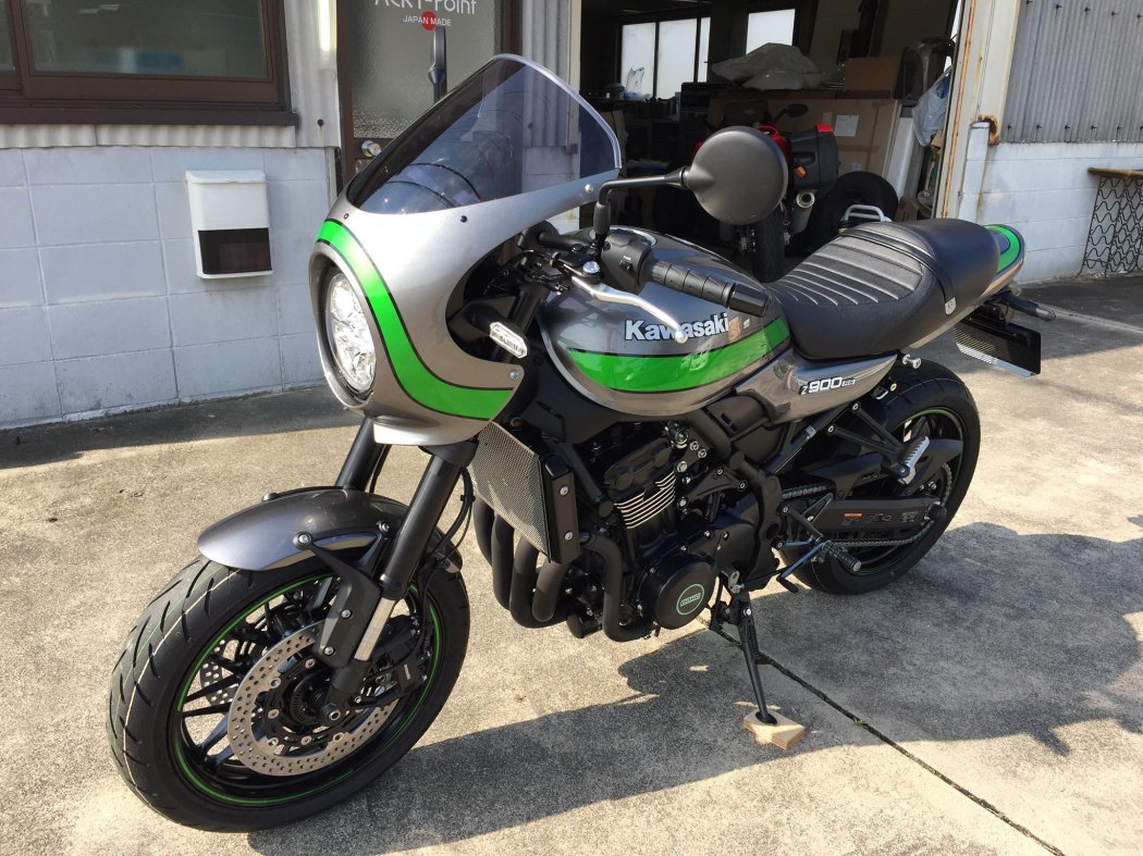 アクリポイント ストリート(スモーク) Kawasaki Z900RS CAFE 160451