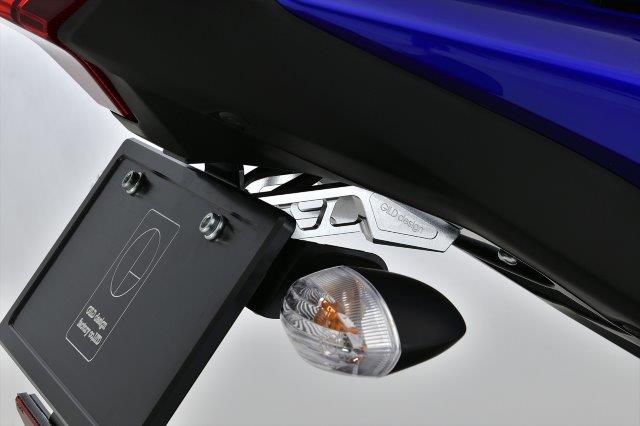 在庫有り Gクラフト YZF-R25用ビレットライセンスホルダー (2019年~) ブラック ヤマハ YZF-R25 71559