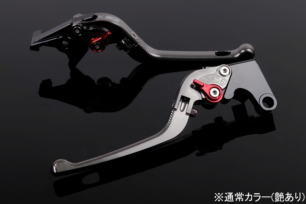 SPEEDRA スピードラ 3D可倒式クラッチレバー ブレーキレバー シルバー(チタン) BM0405689-TM S1000RR 2015-2018S1000R 15-18