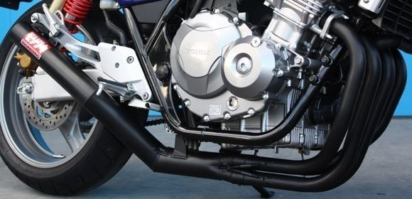 モリワキエンジニアリング MORIWAKI フルEX ONE-PIECE BLACK CB400SF/SB H-V REVO 08-17 01810-401E5-00