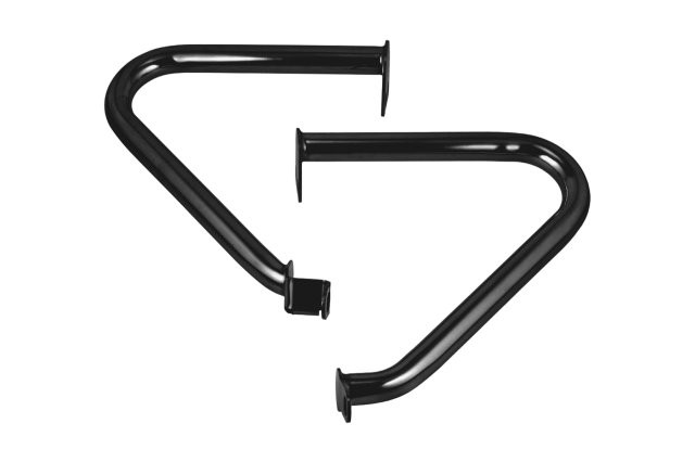 MOTONE CUSTOMS モートーン エンジンガード ステンレス ブラック 空冷 T100 (02-15) Thruxton (05-15) MCB016 14,454円
