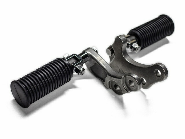 Motor Rock モーターロック SR400/500用 新型STDステップキット “アメリカンスタイル” 黒 MR-SM115BK