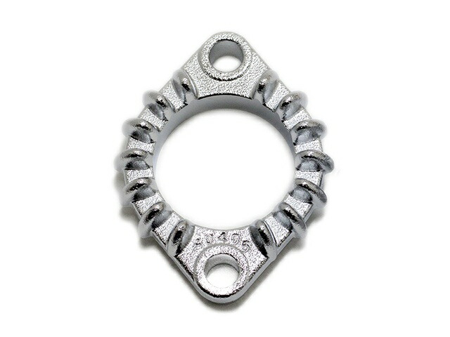 Motor Rock モーターロック マフラーフランジ Finned Head Clamps-XS Perf. Headpipe 07-0760