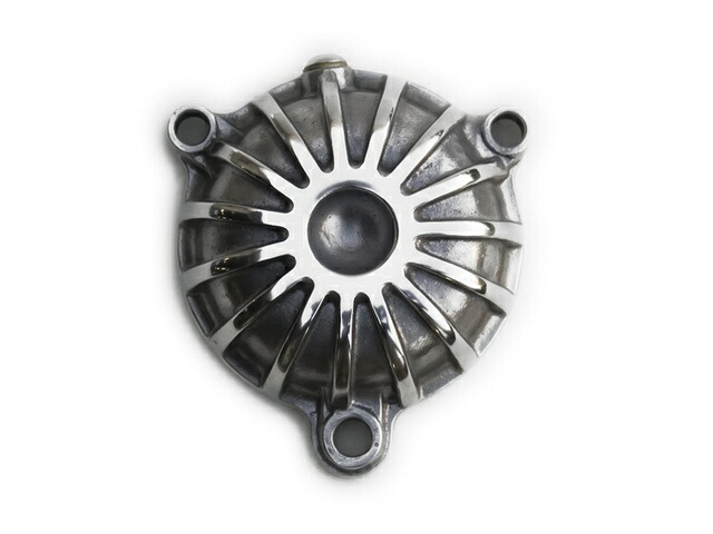 Motor Rock モーターロック FORK SR400/500用 オイルフィルターカバー 'Radial Fin' 6112-01
