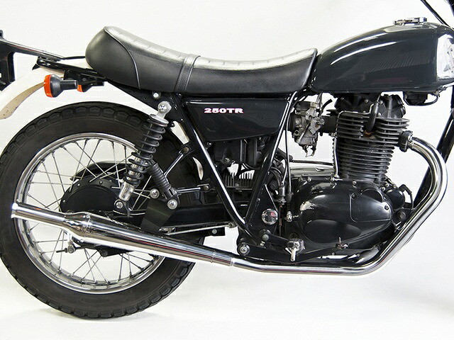 Motor Rock モーターロック エストレヤ用 FLAKES トランペットマフラー フルエキ ダウン MR-EX067D