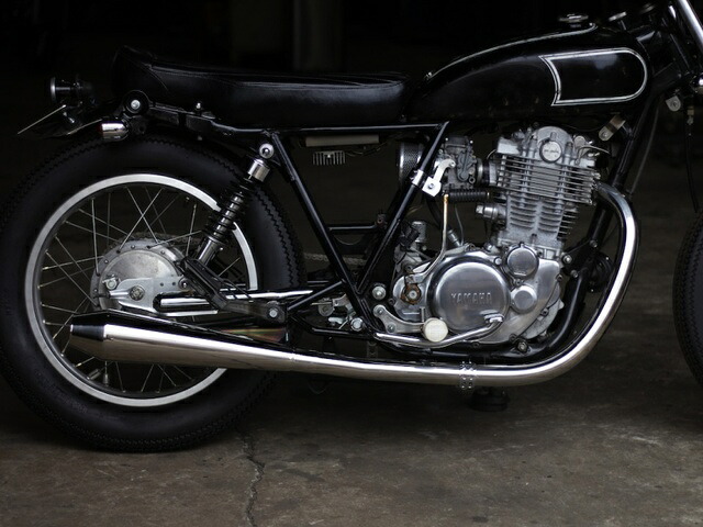 Motor Rock モーターロック SR400/500用 STDメガホン ミドル 新型フルエキ ダウン キャブ車 MR-EX187D
