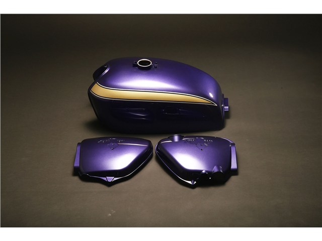【納期3ヶ月以上】 M-TEC中京 エムテック中京 アストロパープルメタリックカスタム タンク&SCセット CB750K2 MRS-H75-T93