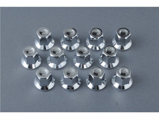 M-TEC中京 エムテック中京 STDシリンダーヘッドナットセット(12pcs) 後期型 全高18.5mm '72-'85 Z750-1100 MRS-K07