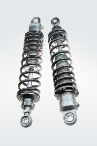 NITRON ナイトロン カラー:ブラック/ブラック NITRON TWIN SHOCK TWIN R1 Series リアショック HONDA CB1100RS 17-21 TSH06SB-BK｜MOTO-OCC 店