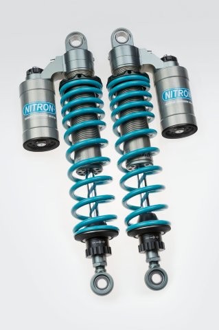 NITRON ナイトロン カラー:ブラック/ターコイズ NITRON TWIN SHOCK TWIN R3 Series リアショック HONDA SH300 ALL TSH11RB-TQ|MOTO-OCC 店