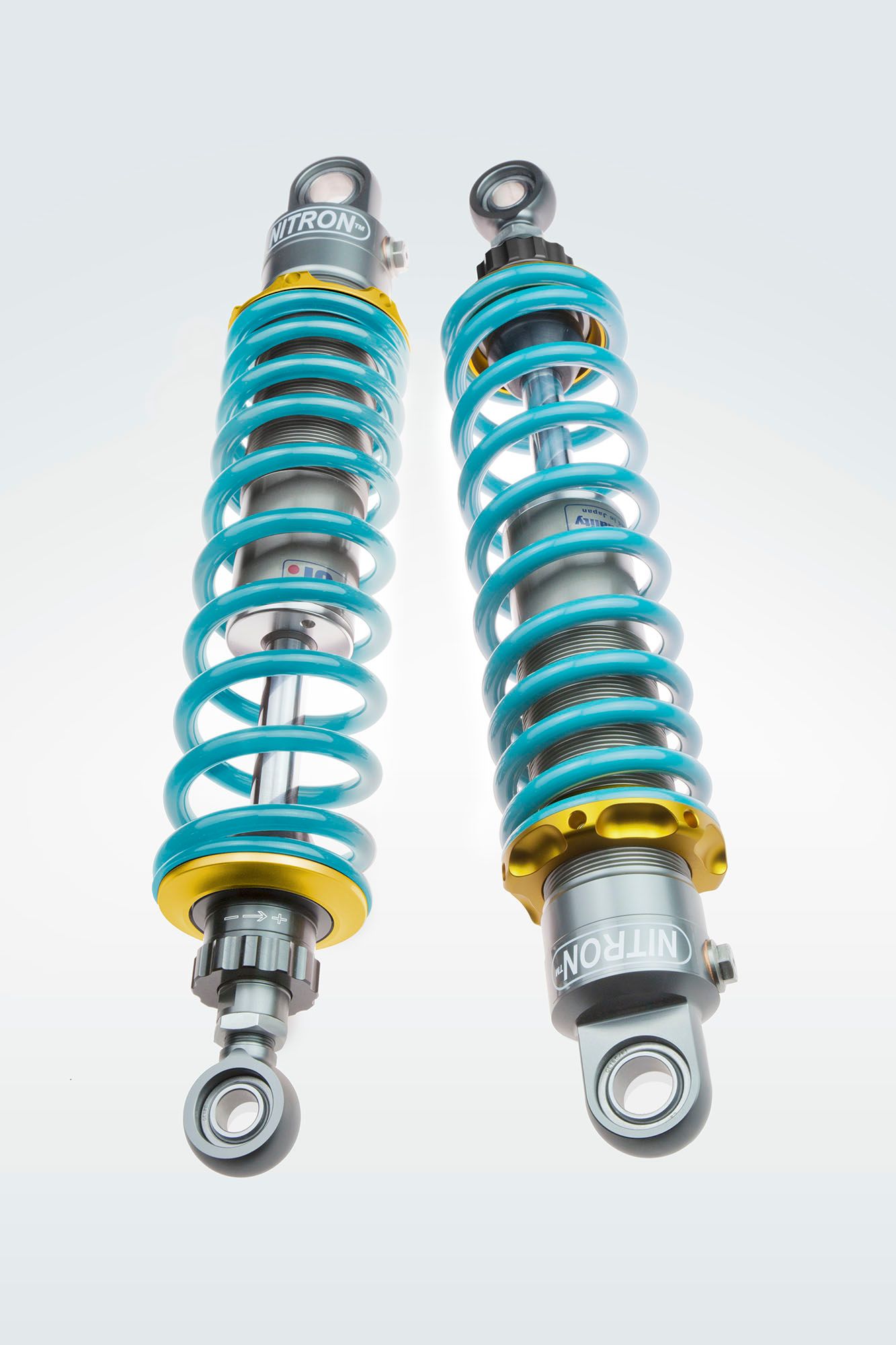 NITRON ナイトロン カラー:ゴールド/ターコイズ NITRON TWIN SHOCK TWIN R1 Series リアショック HONDA SH300 ALL TSH11SG-TQ｜MOTO-OCC 店